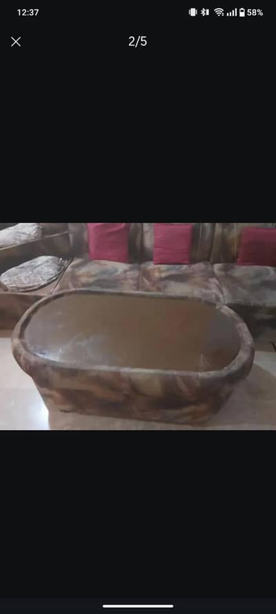 7 Seater Sofa Set 3 corner table and 1 center table