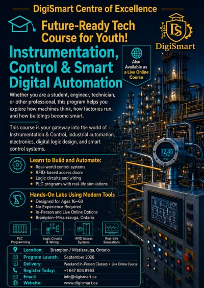 Instrumentation & Control Training (I&C) - Online Canadian Certificate
