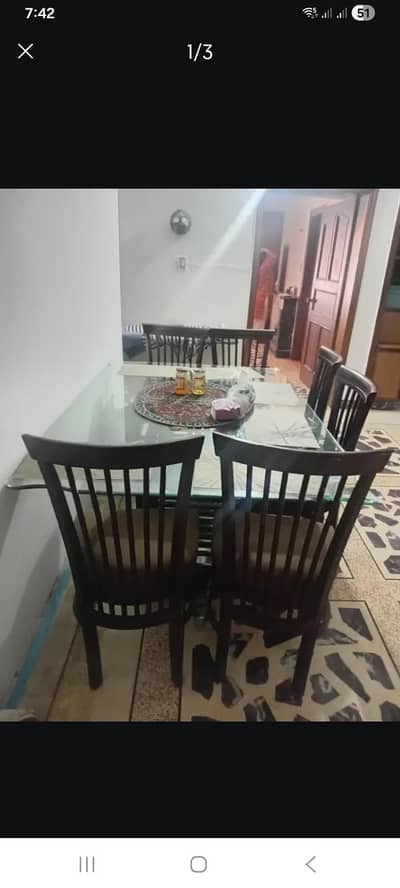Pure Wood Dining table