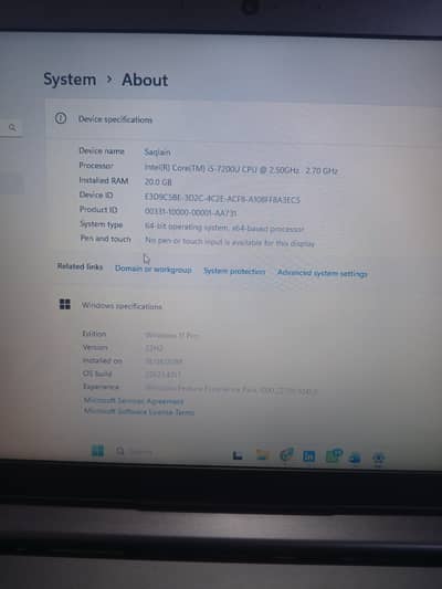 LENOVO IDEAPAD 510 (CORE i5 7th Gen)