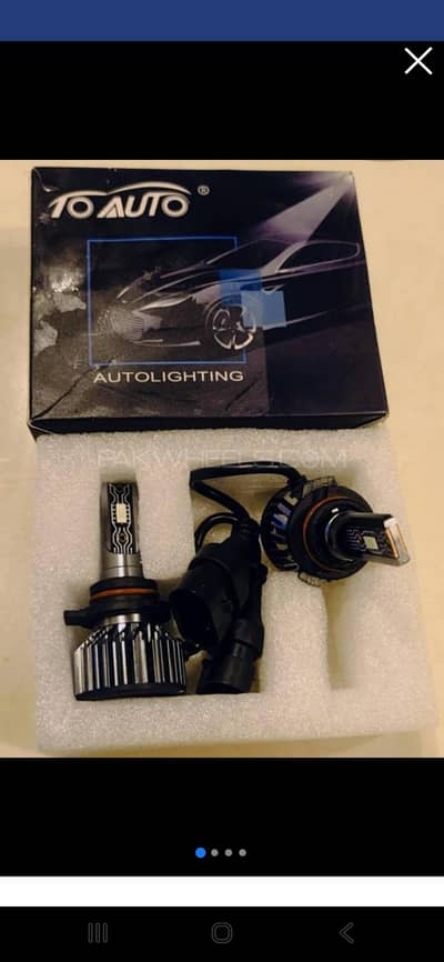 To auto White lights