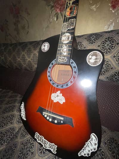 kabat guitar red and black combo. .