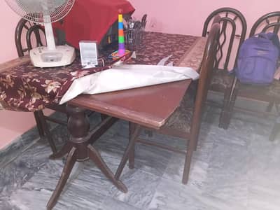 Dining Table with 6 Chairs for Sale