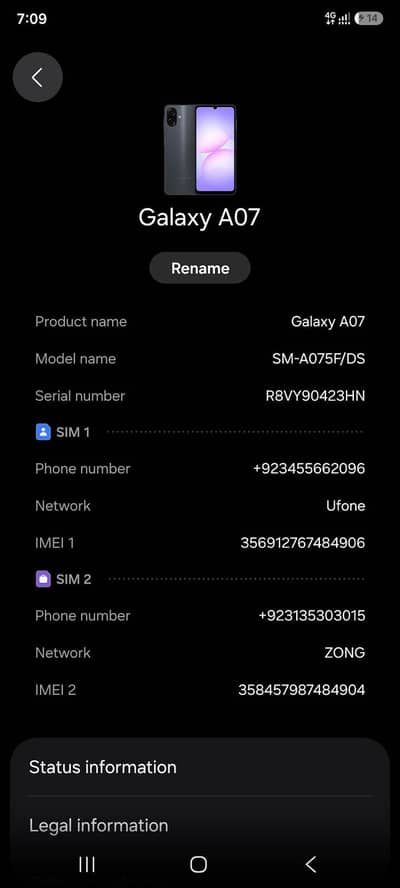 Samsung Mobile A07 5G