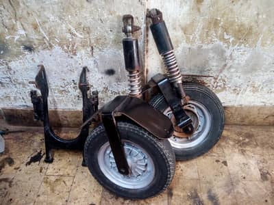 Scooty tyre full set well condition