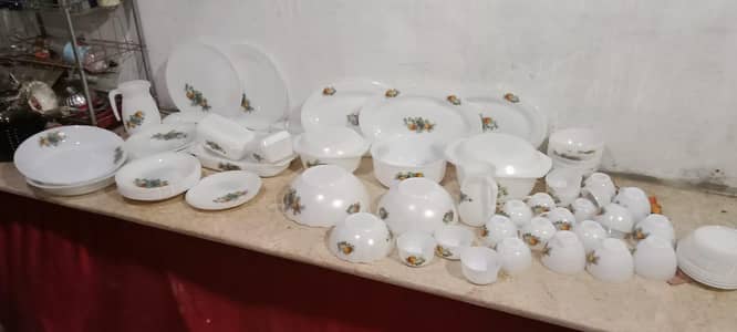 Arco MILKY MARBLE Diner set