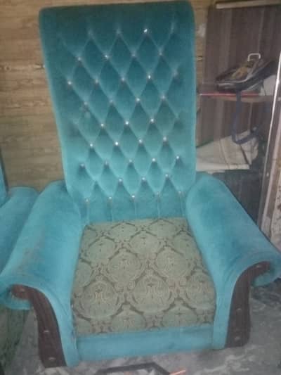 2 sofa chair set