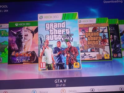Xbox 360 Jasper 250GB + 2 Wired Controllers | Fully Working
