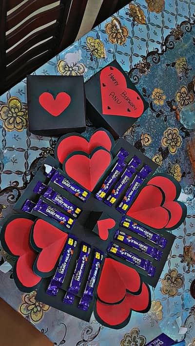 surprise chocolate gift boxe