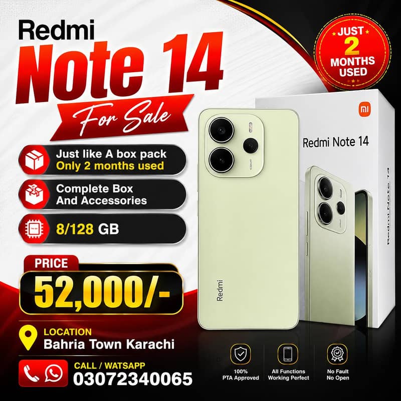 Xiaomi Redmi Note 14 0