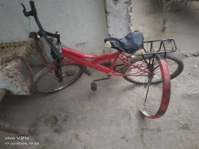bicycle for sale only price 3150 contact no 03187475605