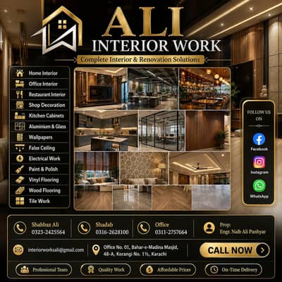 Aluminium glass door window kitchen Cabinets partition & Interior