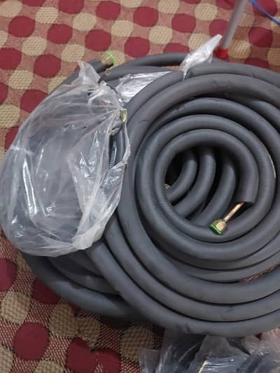 Ac Copper Pipe Kit and Wire for Sale