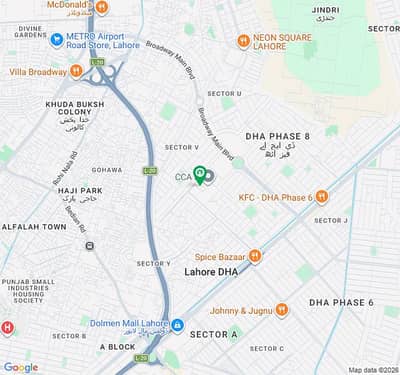 4-Marla Commercial Plot for sale DHA Phase 8 Block CCA2