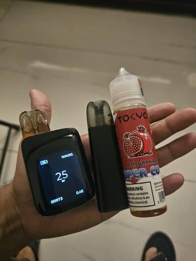 Argus g3 Mini + Uwell G4 Koko Pro + 6mg Tokyo