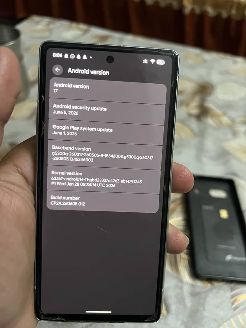 Google Pixel 7a 6