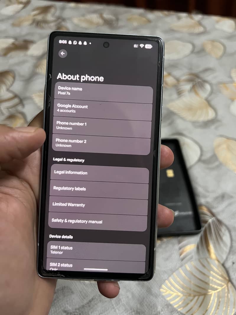 Google Pixel 7a 7
