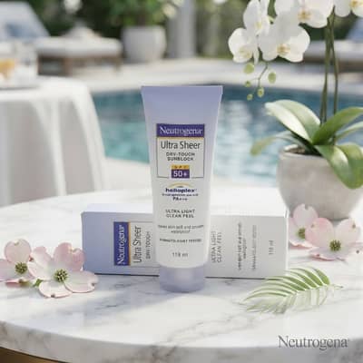 Neutrogena Ultra Sheer Sunblock Liquid 118ml Lightweight Broad Spectr