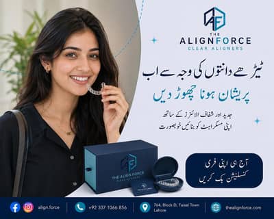Affordable Clear Aligners for crowded teeth
