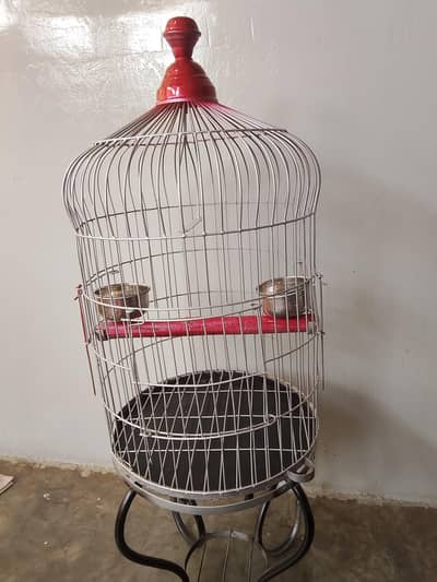 African grey parrot cage