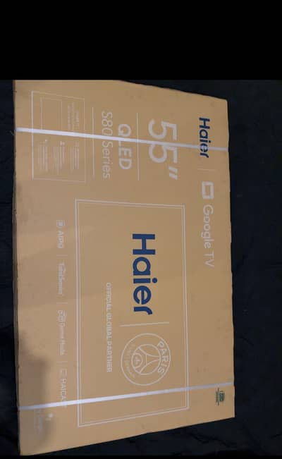 HaierH55S80EUX-4K QLED Google TV QLED MEMC 120Hz HDMI 2.1