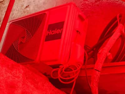 Haier inverter 1ton ac all ok ha koi masla ni