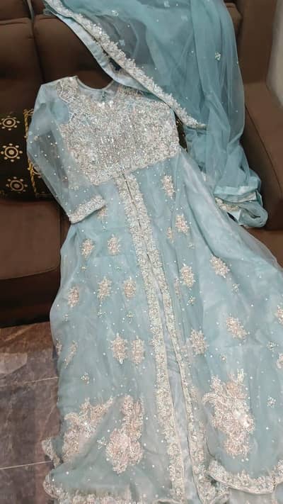 ice blue maxi