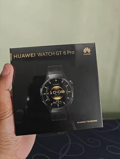 Huawei Watch GT6 Pro 46mm – Black – Box Pack