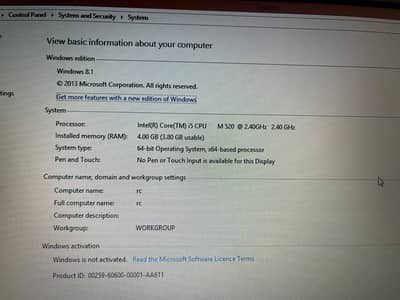 Lenovo think pad