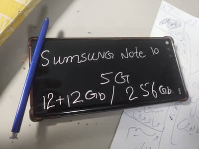 Samsung Mobile Note 10 5g 12+12gb/256gb