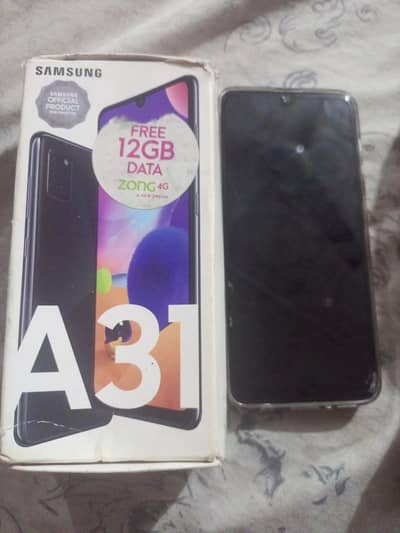 Samsung Mobile A31 4/128 with box