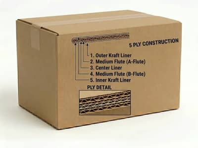 Carton Box With Termocol Box - Best For Glassware