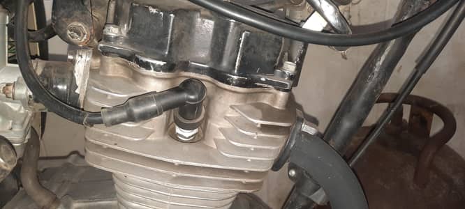 honda cg125 genuine head with genuine valve