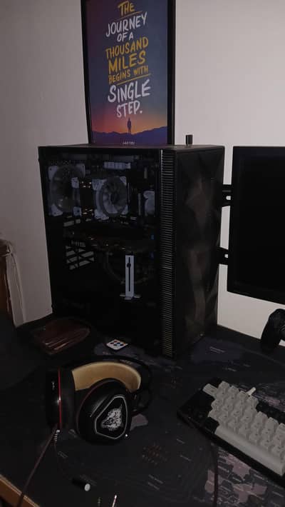 Gaming Case + 6 Fans + 120mm AIO