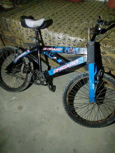 Used bicycle but new in condition