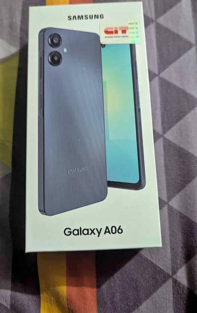 Samsung A06/4/64/with box complete Saman/with warranty/exchange posibl