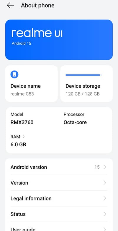 Realme C53 6/128