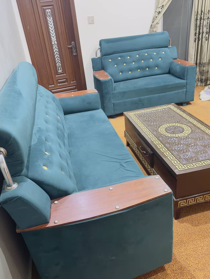 8 Seater sofa set with Table 2