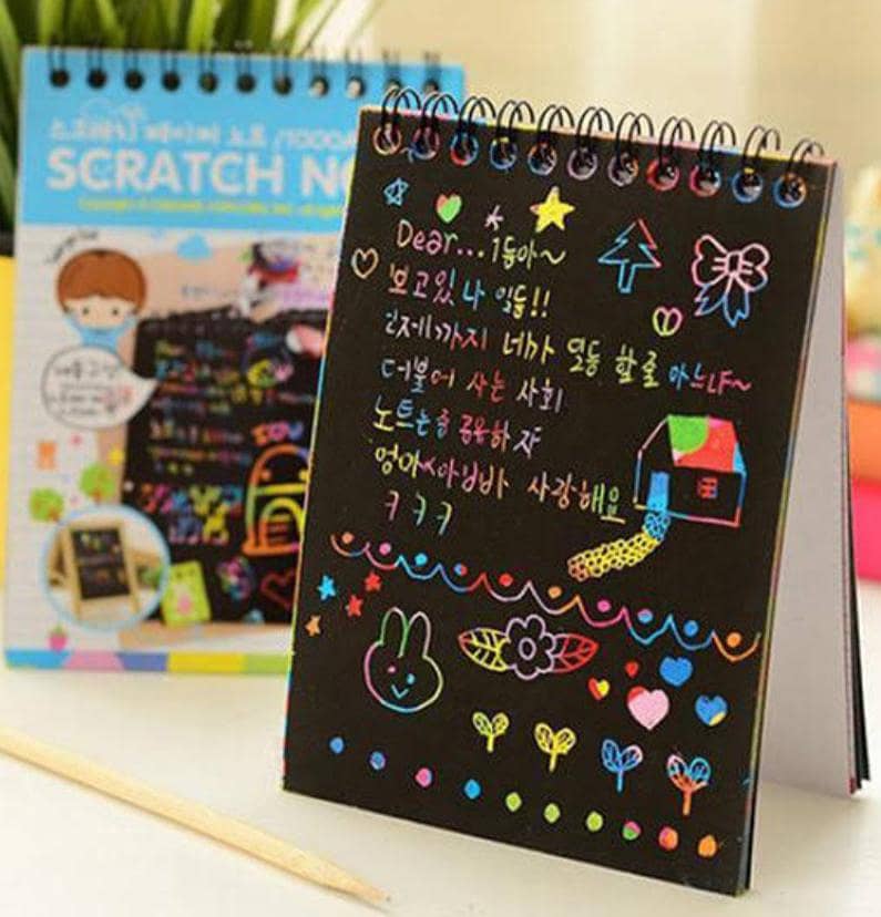 Scratch note pad (10 sheets) 0