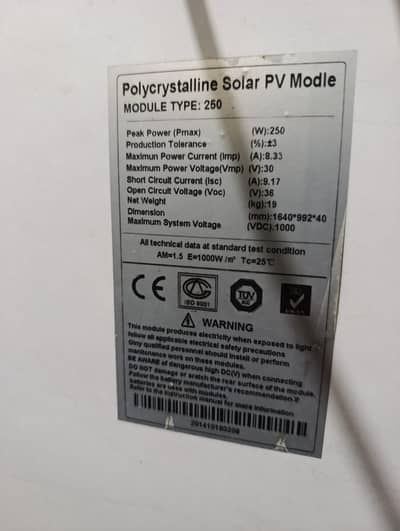 solar panels & Inverter
