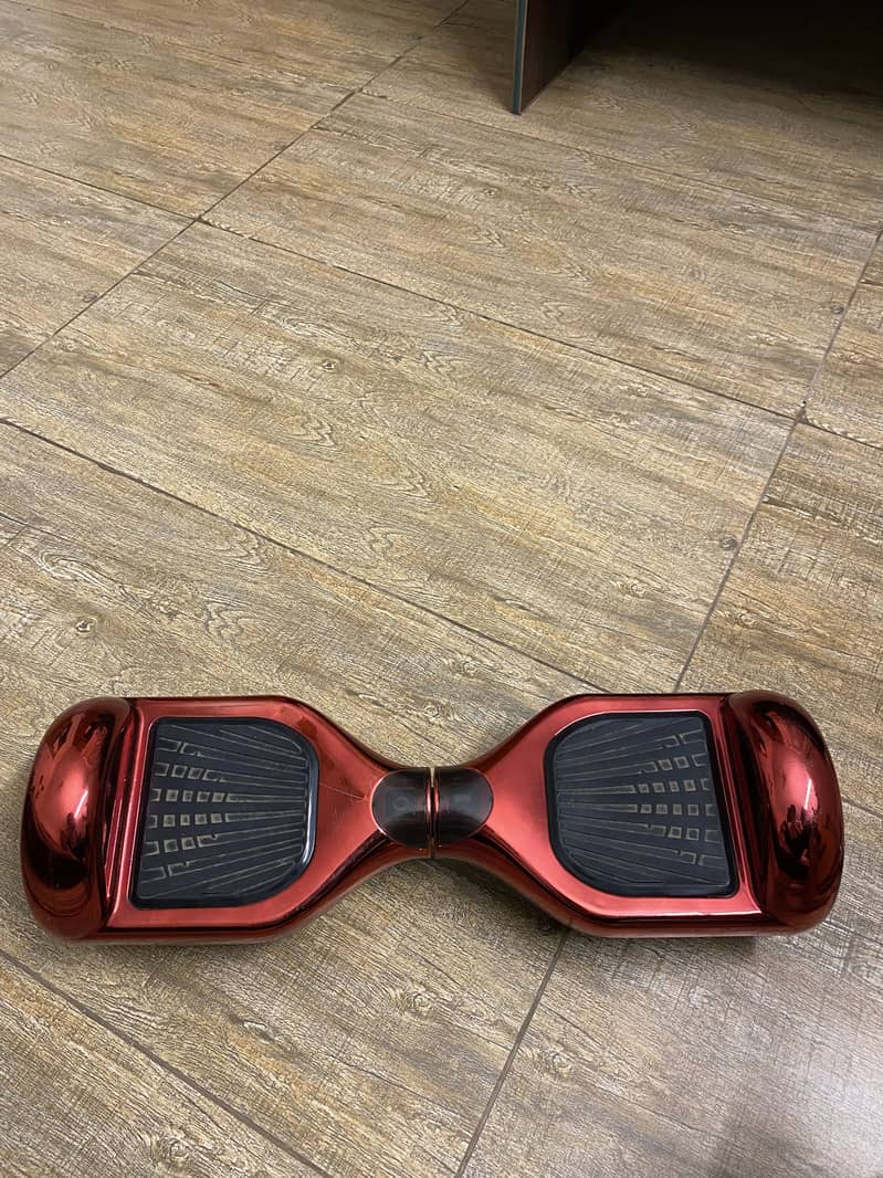 Hoverboard with bluetooth, Chrome red 0