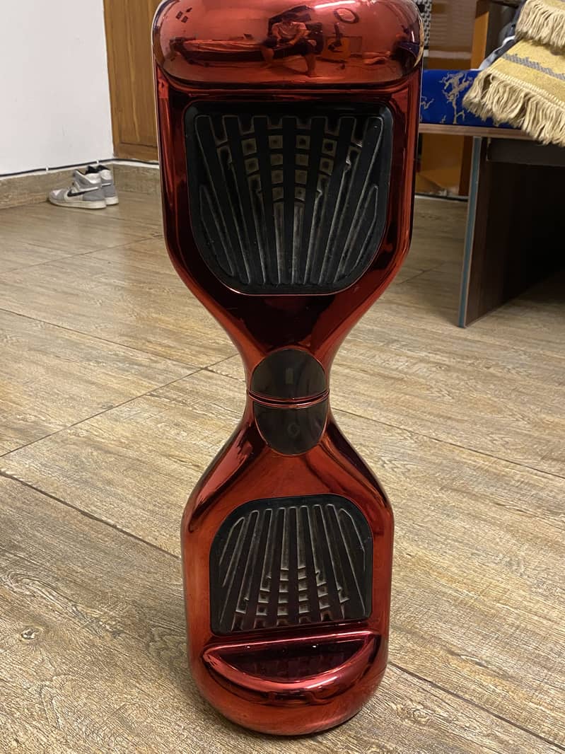 Hoverboard with bluetooth, Chrome red 3