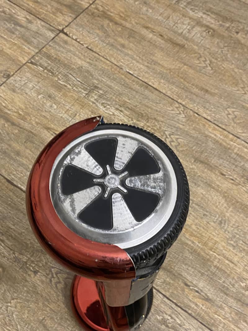 Hoverboard with bluetooth, Chrome red 6