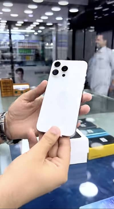 iPhone 15 pro max Jv white titanium