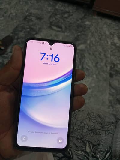 Samsung Mobile A15  8 256 full box 10 by 10