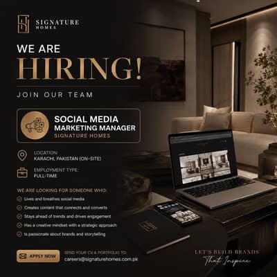 Social Media Manager / Social Media Manager Job in Karachi
