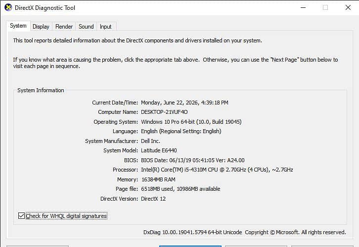 Dell Lattitude e6440 3