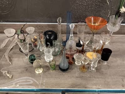 28-Piece Decorative Glass & Ceramic Home Décor Collection
