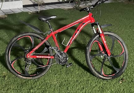PLUS Mountain Bike 26" with Stylish Star Rims / Alloy Mag Wheels