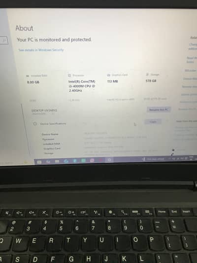 Lenovo ThinkPad i3 4th Gen 8GB 578GB SSD+HDD | Fast Laptop